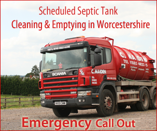 Septic Tank Emptying in Worcestershire - C.Maiden